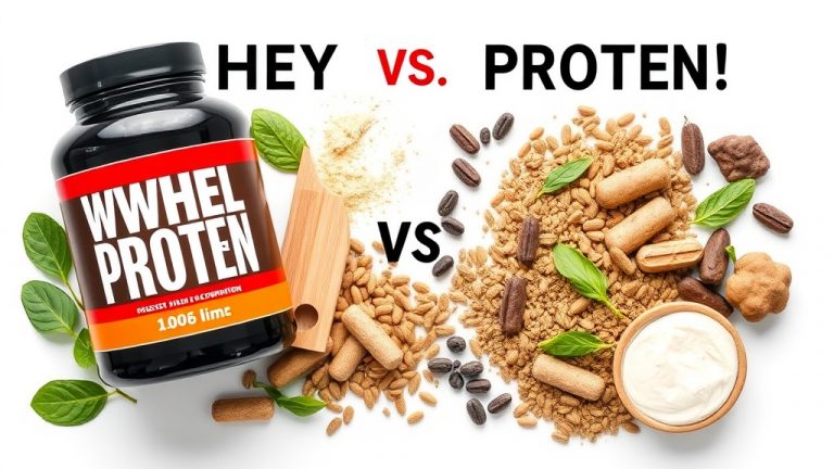 Whey Protein Vs Plant Protein Comparison